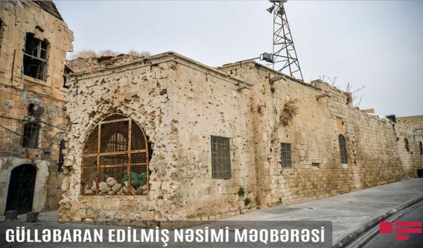 Müharibənin xarabalığa çevirdiyi Hələb: Nəsiminin məzarından reportaj Müharibənin xarabalığa çevirdiyi Hələb: Nəsiminin məzarından reportaj