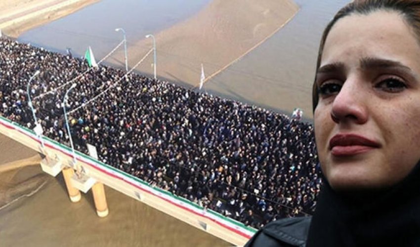 Süleymani ilə vida mərasimində İZDİHAM - FOTOLAR