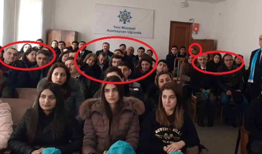 Hadı Rəcəbli seçicilərinin sayını montaj proqramı ilə Hadı Rəcəbli seçicilərinin sayını montaj proqramı ilə