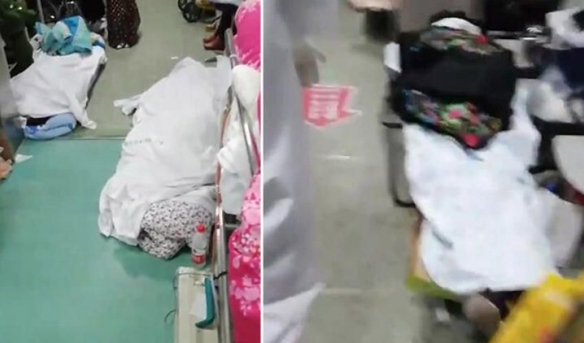 SON DƏQİQƏ Xəstəxanada hər yer cəsədlərlə doludur - Dəhşətli FOTOLAR gəlir...