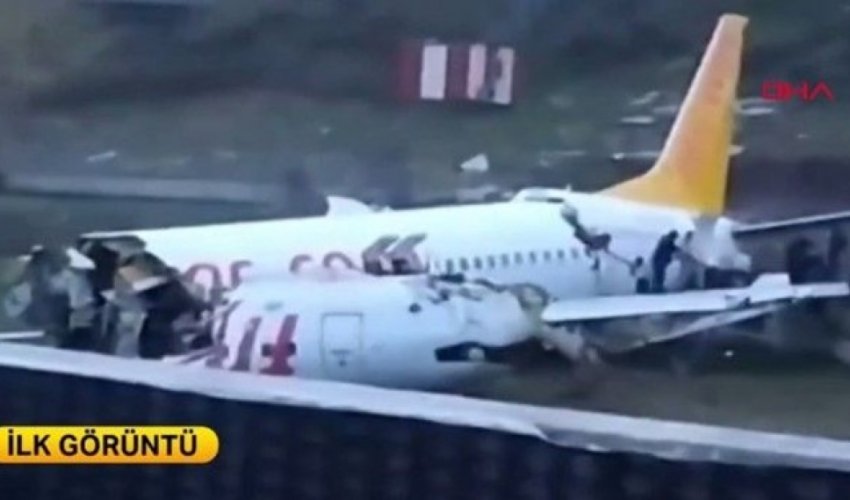 SON DƏQİQƏ: İstanbulda təyyarə qəzaya uğradı SON DƏQİQƏ: İstanbulda təyyarə qəzaya uğradı