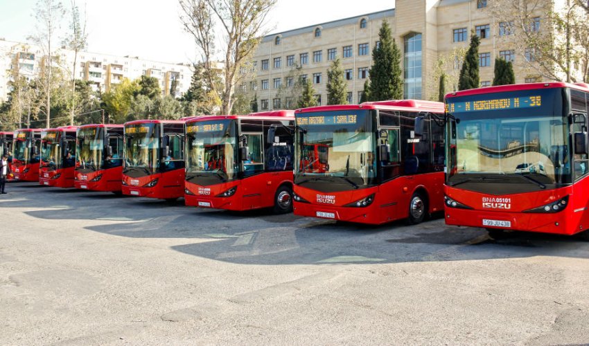 Bakıya gətirilən 12 metrlik avtobuslar bütün qəsəbələrə işləməyəcək Bakıya gətirilən 12 metrlik avtobuslar bütün qəsəbələrə işləməyəcək