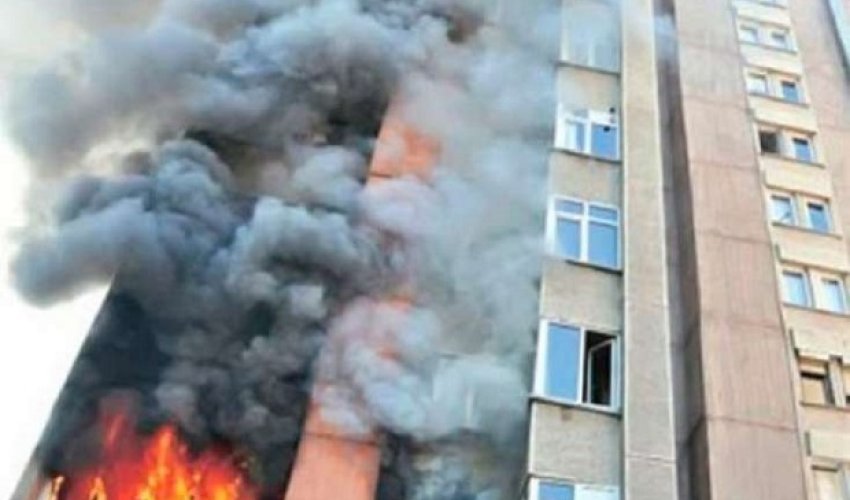 SON DƏQİQƏ - Bakıda hündürmərtəbəli binada yanğın başladı SON DƏQİQƏ - Bakıda hündürmərtəbəli binada yanğın başladı