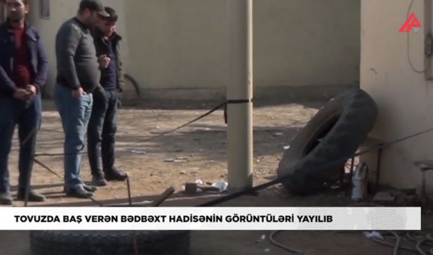 Tovuzda ustanın faciəli şəkildə ölüm anı – ANBAAN VİDEO Tovuzda ustanın faciəli şəkildə ölüm anı – ANBAAN VİDEO