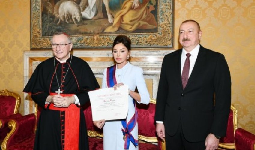 Мехрибан Алиева стала Дамой Большого Креста 