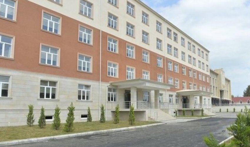 Azərbaycanda universitetdə xlorla dezinfeksiya: 