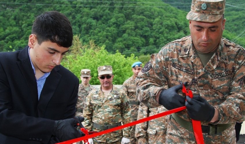 Erməni zabitlərə Kəlbəcərdə yeni mənzillər paylandı – FOTOLAR
