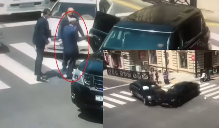 Azərbaycanda nazirin olduğu maşın qəza törətdi - ANBAAN VİDEO Azərbaycanda nazirin olduğu maşın qəza törətdi - ANBAAN VİDEO