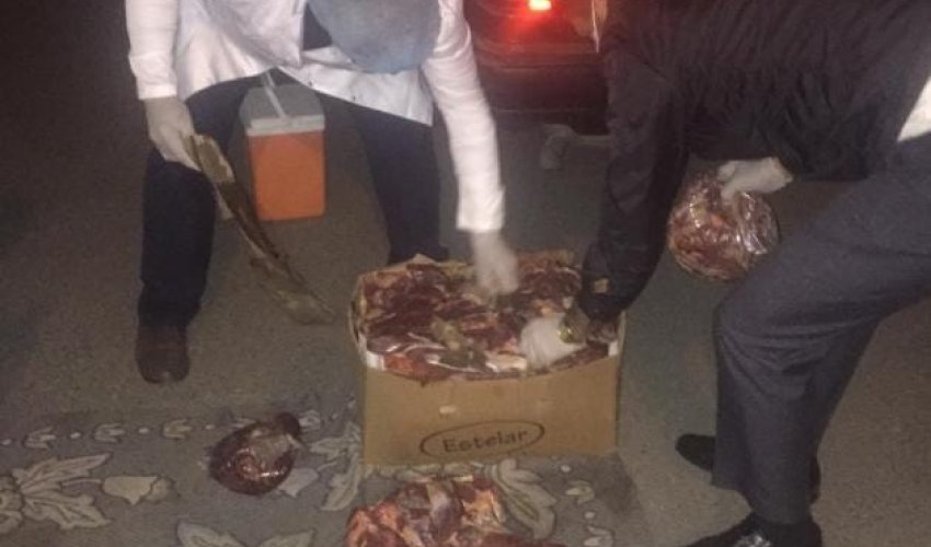 İstifadəyə yararsız ətlər aşkarlandı- DİN məsələyə qarışdı