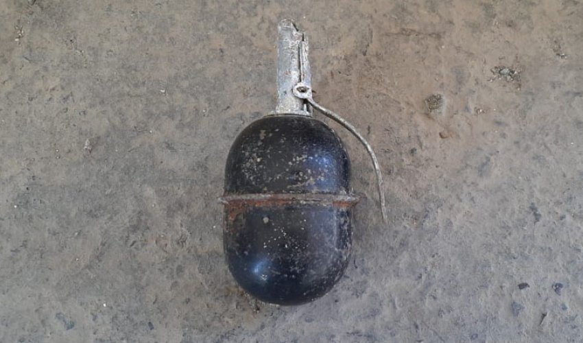 Bakıda əl qumbarası tapıldı Bakıda əl qumbarası tapıldı