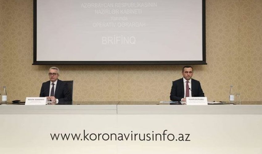 Operativ Qərargahın brifinqi - CANLI YAYIM Operativ Qərargahın brifinqi - CANLI YAYIM