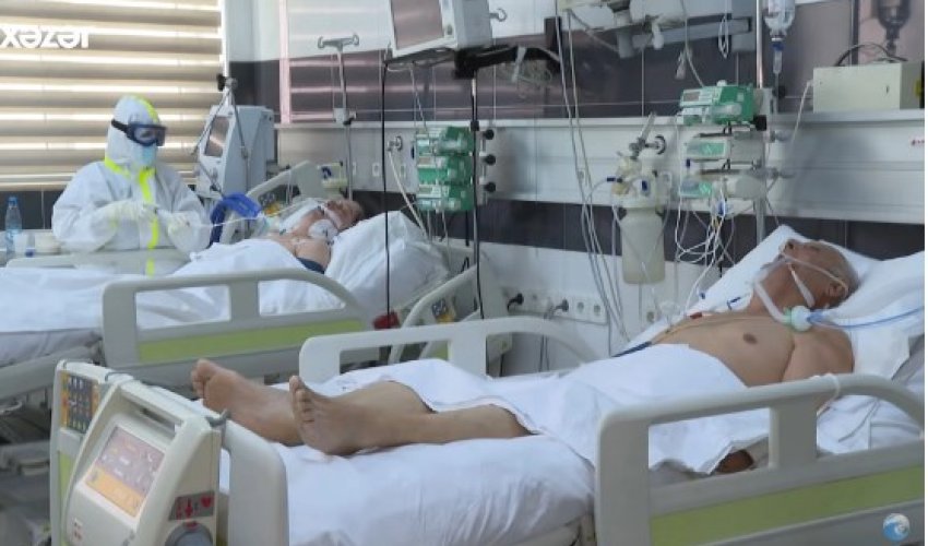 Azərbaycanda koronaviruslu xəstələrin dəhşətli görüntüsü: Boğulurlar - VİDEO Azərbaycanda koronaviruslu xəstələrin dəhşətli görüntüsü: Boğulurlar - VİDEO