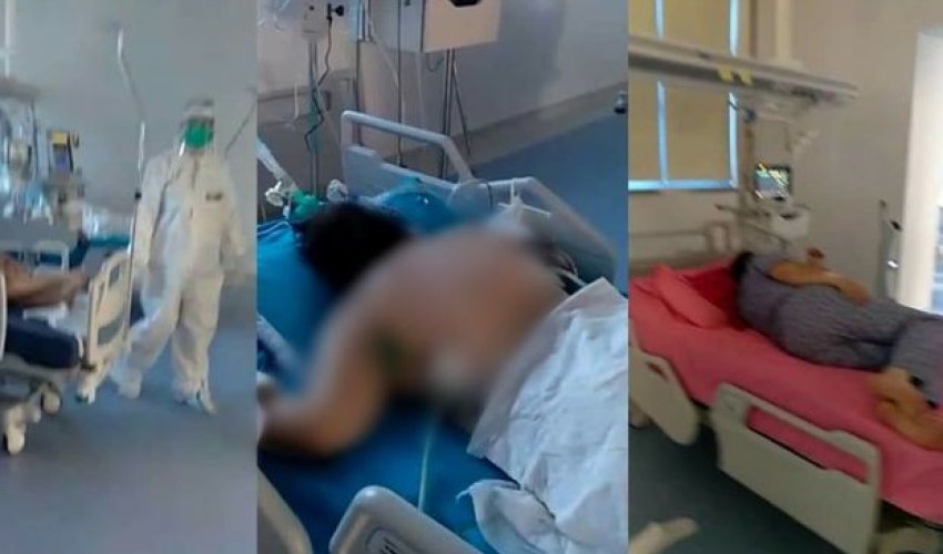 Azərbaycanda koronavirus xəstələrinin görüntüləri yayıldı -VİDEO Azərbaycanda koronavirus xəstələrinin görüntüləri yayıldı -VİDEO