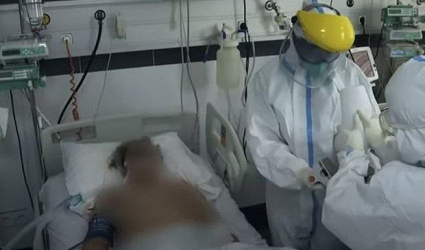 Bakıda çəkiliş zamanı koronaviruslu xəstənin vəziyyəti ağırlaşdı - VİDEO Bakıda çəkiliş zamanı koronaviruslu xəstənin vəziyyəti ağırlaşdı - VİDEO