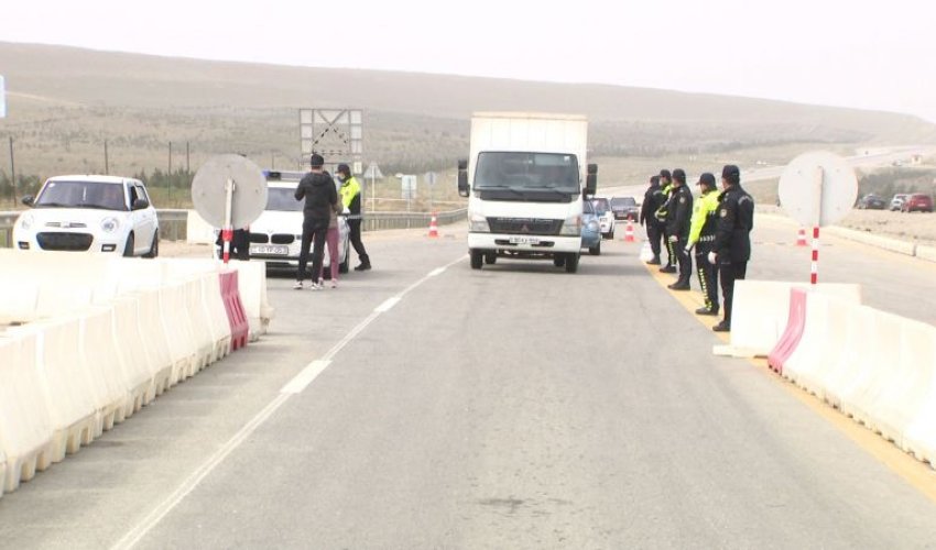 Torpaq yoldakı quyuları doldurub rayona qaçanları polis belə tutdu - VİDEO