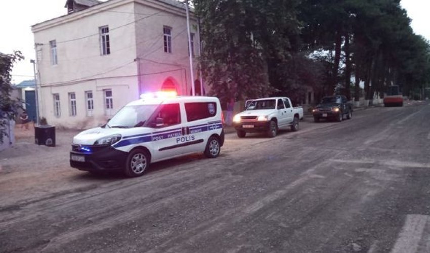 Qazaxda xüsusi əməliyyat keçirildi, polis ərazini mühasirəyə aldı - FOTO