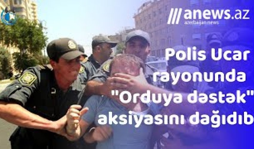 Polis Ucar rayonunda 