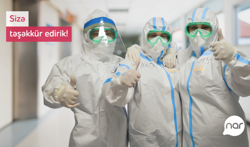 Nar continues to support doctors fighting with coronavirus Nar continues to support doctors fighting with coronavirus