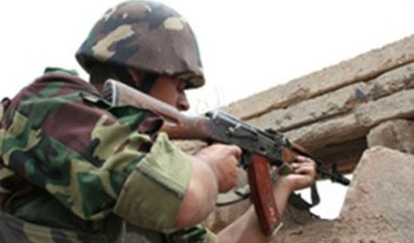 Armenian troops shell Azerbaijani army's positions from machine guns, Baku claims Armenian troops shell Azerbaijani army's positions from machine guns, Baku claims