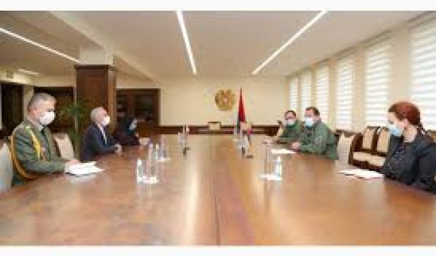 The RA Minister of Defence received the Ambassador of Iran