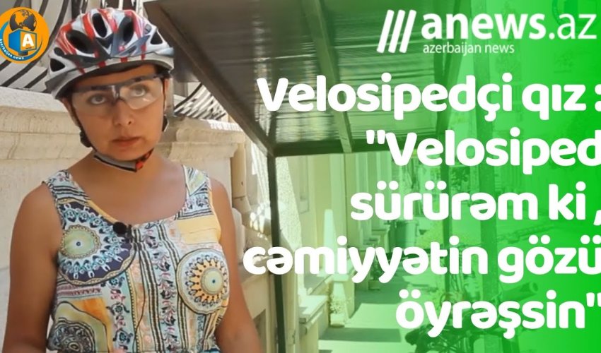 Velosipedçi qız: 