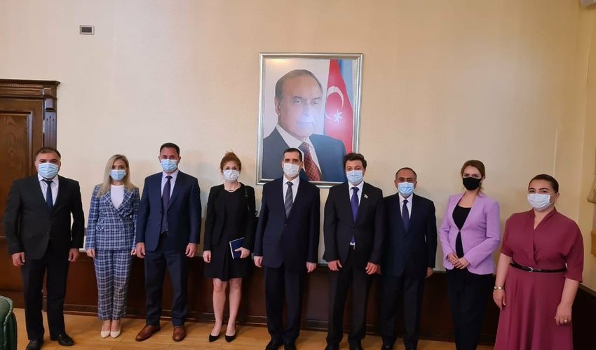 Turkish ambassador meets head of Azerbaijani community of Nagorno-Karabakh