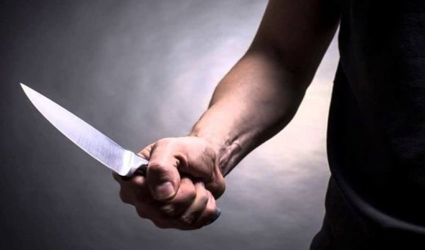 Şəmkirdə sakin qonşusunu bıçaqladı