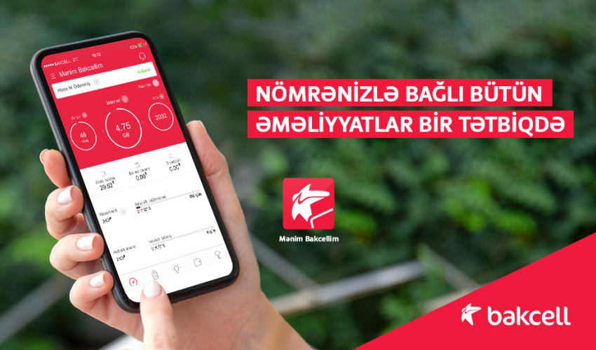 “My Bakcell” – the ultimate solution for managing your account 