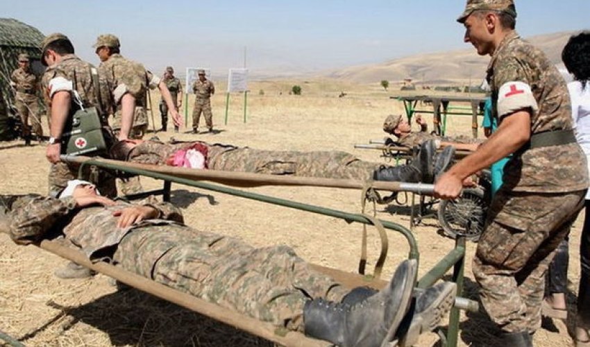 Ermənistan ordusu itkilərinin sayını açıqladı Ermənistan ordusu itkilərinin sayını açıqladı