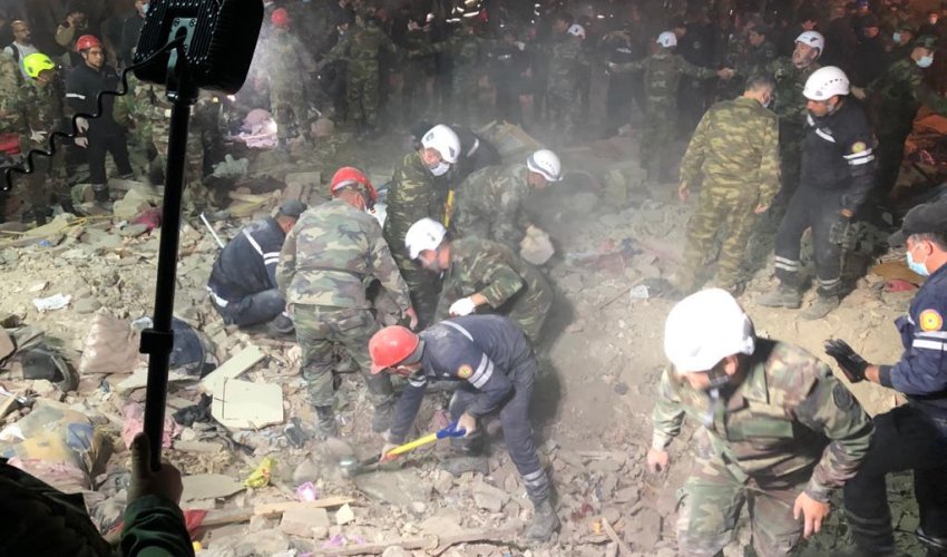 12 civilians killed, 40 wounded in Ganja by Armenia shelling 12 civilians killed, 40 wounded in Ganja by Armenia shelling