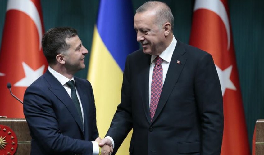Ərdoğan Zelenski ilə görüşdə Krımın “qanunsuz ilhaqını” xatırlatdı