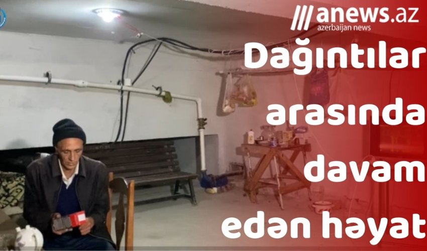 Dağıntılar arasında həyat davam edir- VİDEO-TƏRTƏR