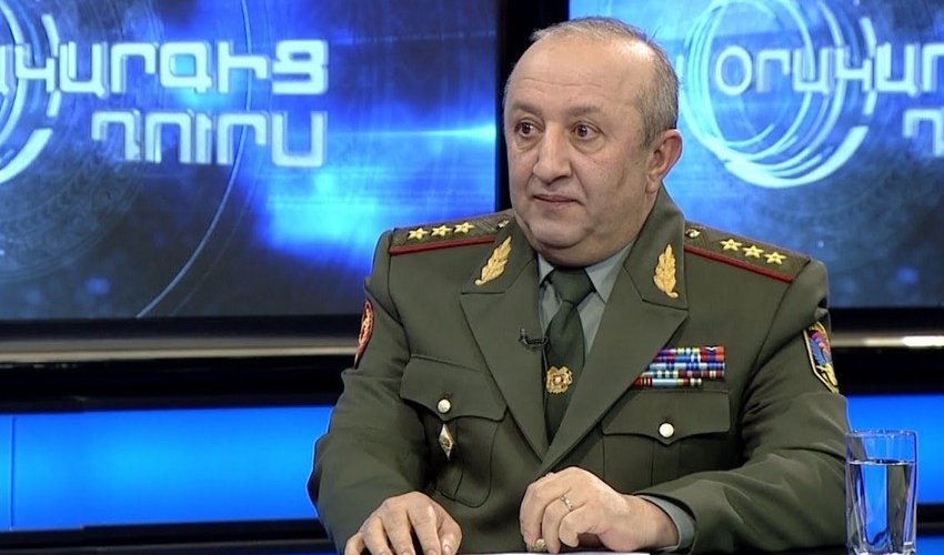 Ermənistanın baş hərbi müfəttişi istefa verib