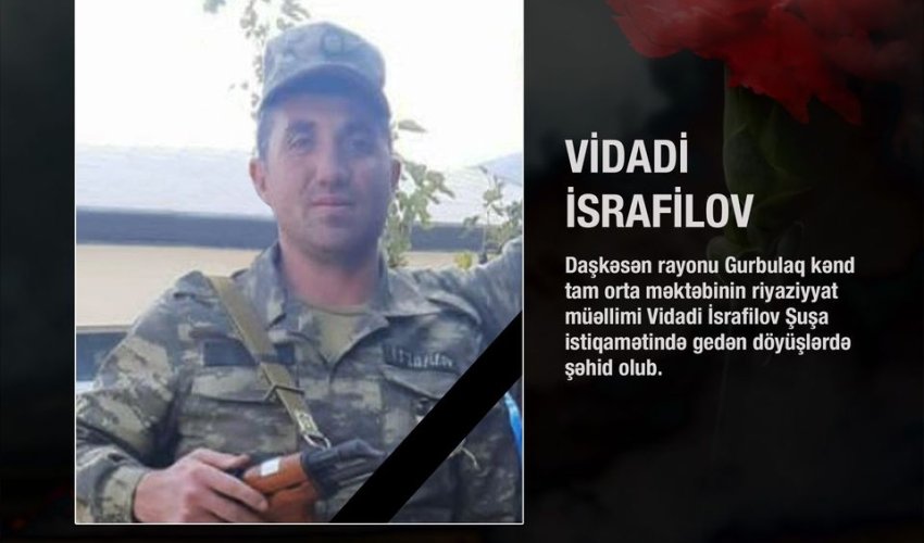 Şuşa uğrunda şəhid olan müəllim Şuşa uğrunda şəhid olan müəllim