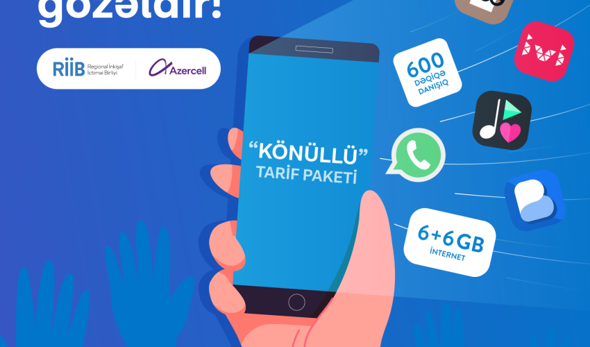 Azercell RİİB –in təşəbbüsü ilə Könüllülərə güzəşt təqdim edir Azercell RİİB –in təşəbbüsü ilə Könüllülərə güzəşt təqdim edir