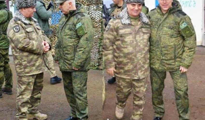 DTX rəisi Qarabağdakı Rusiya sülhməramlılarının rəhbəri ilə görüşdü - FOTO DTX rəisi Qarabağdakı Rusiya sülhməramlılarının rəhbəri ilə görüşdü - FOTO