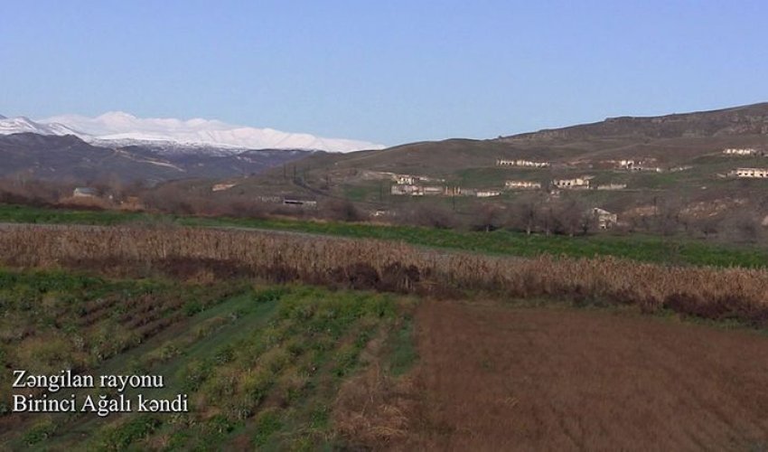 Zəngilanın Birinci Ağalı kəndindən görüntülər - VİDEO