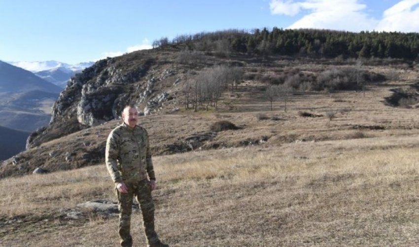 Şuşada qalmağa qərar verdim və gecə cəmi beş saat yatmışam - İlham Əliyev Şuşada qalmağa qərar verdim və gecə cəmi beş saat yatmışam - İlham Əliyev