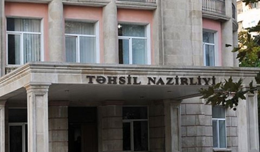 Təhsil Nazirliyindən məktəblərdə dərslərin bərpası ilə bağlı AÇIQLAMA