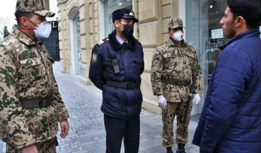 Karantini pozaraq həbs edilənlərin sayı açıqlandı Karantini pozaraq həbs edilənlərin sayı açıqlandı