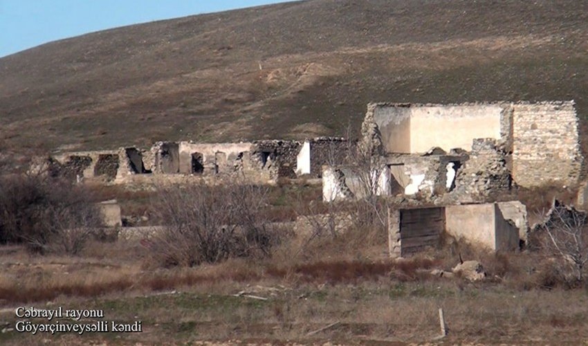 Cəbrayılın Göyərçinveysəlli kəndindən görüntülər