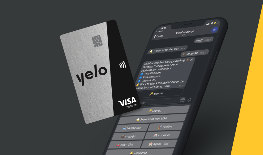 Yelo Visa Platinum kart sahibləri yeni Concierge çat-botundan istifadə edə bilər