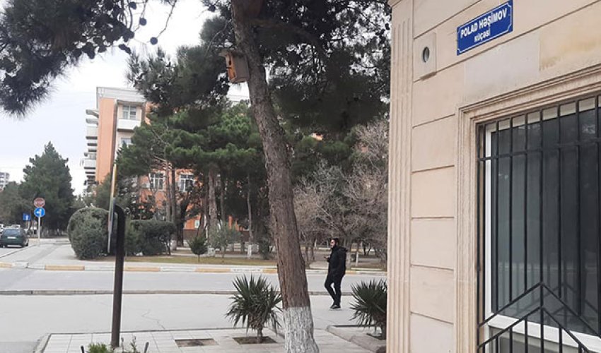 Sumqayıtın mərkəzi küçəsinə Polad Həşimovun adı verildi - FOTO Sumqayıtın mərkəzi küçəsinə Polad Həşimovun adı verildi - FOTO