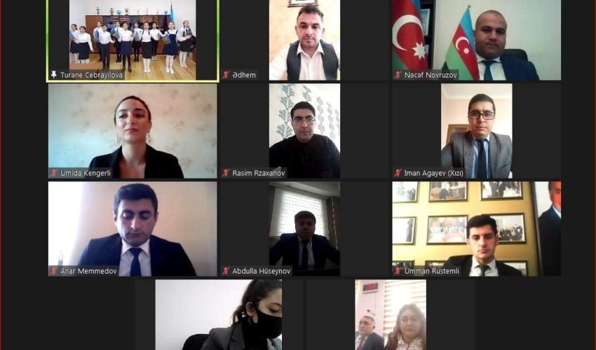Nərimanov Rayon Gənclər və İdman İdarəsi Xocalı soyqırımını yad etdi