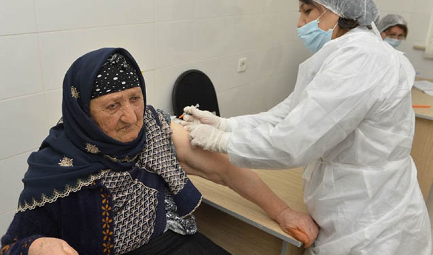 Azərbaycanda vaksin olunanların sayı AÇIQLANDI Azərbaycanda vaksin olunanların sayı AÇIQLANDI
