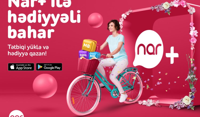 “Nar+” tətbiqini yüklə, xüsusi bonuslardan yararlan! “Nar+” tətbiqini yüklə, xüsusi bonuslardan yararlan!