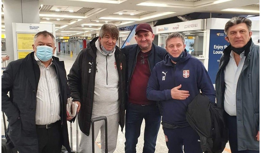 Руководство Футбольного союза Сербии прибыло в Баку Руководство Футбольного союза Сербии прибыло в Баку