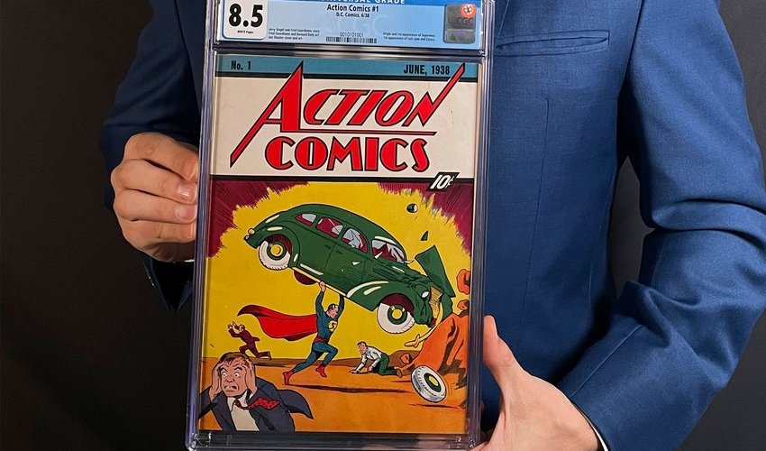 “Supermen” haqqında kitab rekord qiymətə satılıb