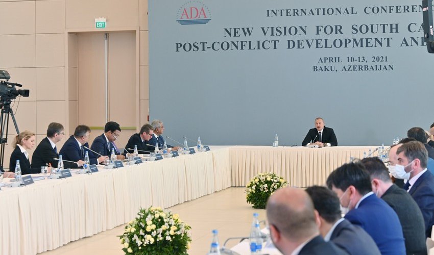 Президент: Освобожденные территории в четыре раза больше самого Люксембурга