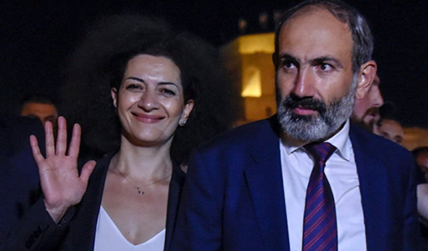 Paşinyan arvadını nazir müavini təyin etdi